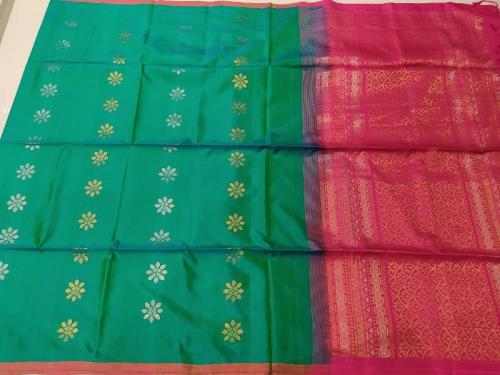 SOFT SILK SAREE WITH BLOUSE
